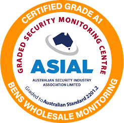Certified Grade A1 Monitoring Centre by ASIAL